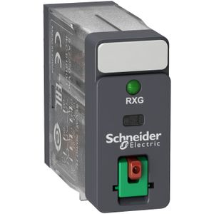 Relé de interface, 5a, 2naf, botão de teste, led, 220vca  rxg22m7